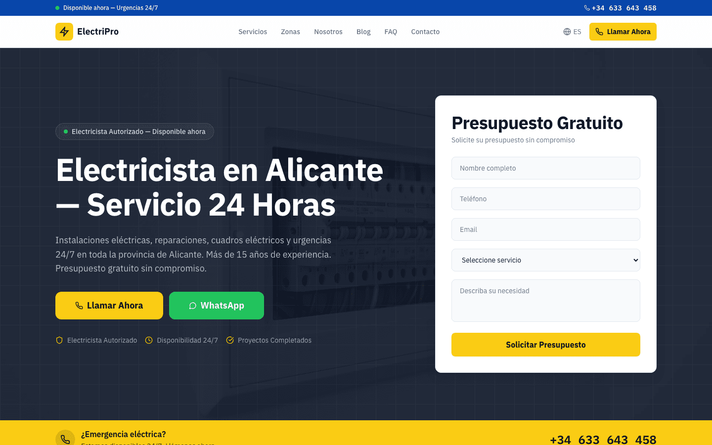 ElectriPro — Local Services screenshot